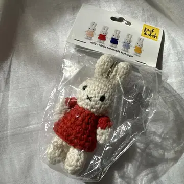 새상품 21년산 miffy 키링 12cm 저스트 더치 레드