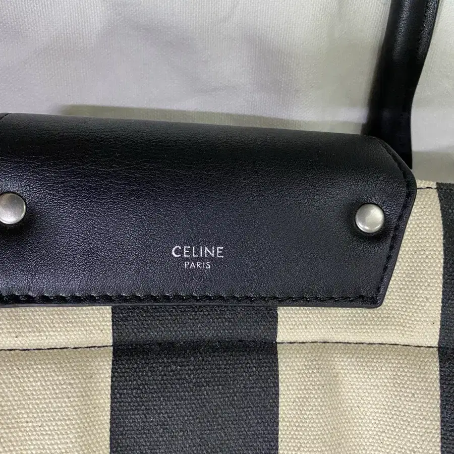 CELINE 셀린느 캔버스 쇼퍼백 토드백 여행가방 라지