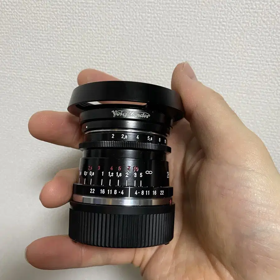 보이그랜더 울트론 28mm f2 type ii black