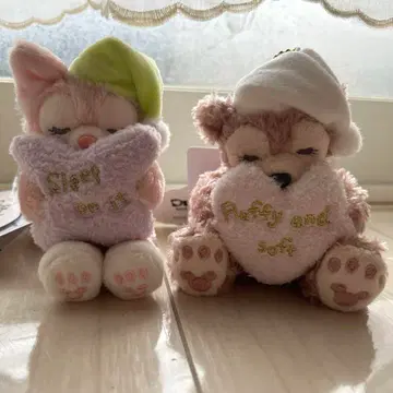 디즈니씨 스위트 드림 리나벨 셰리메이 봉제 인형 배치