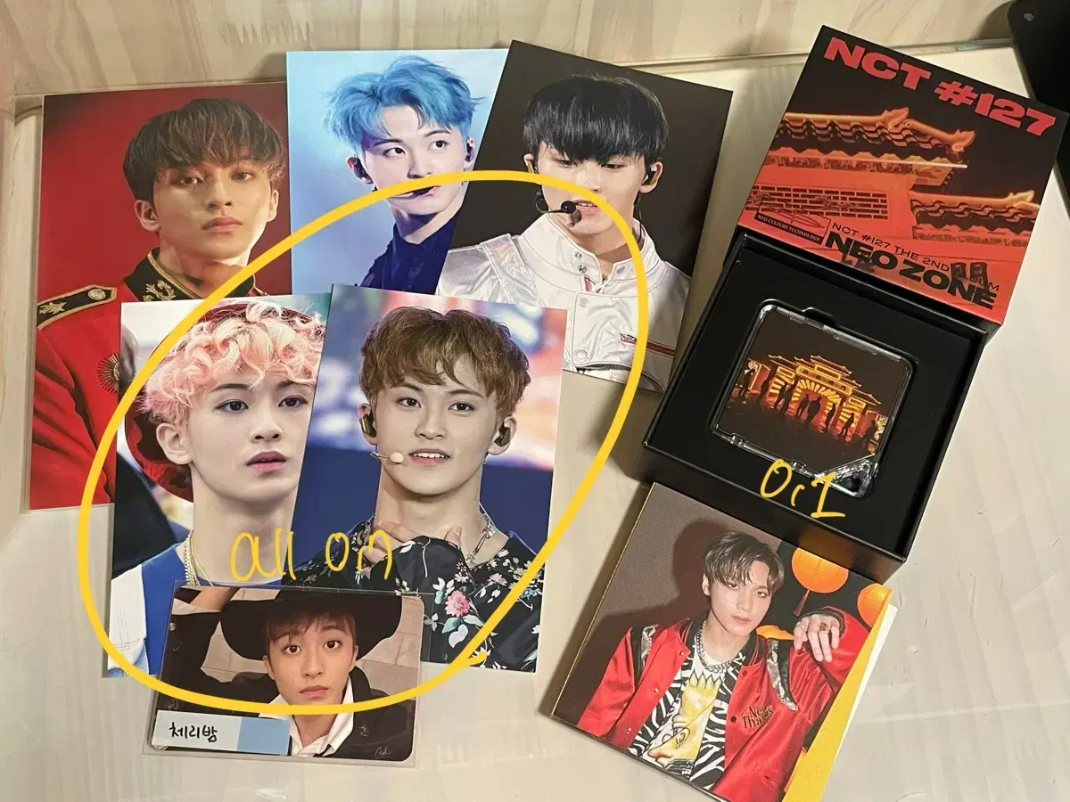 Mark Cherry Bomb photocard Hero kihno album Neo Zone Punch postcard NCT