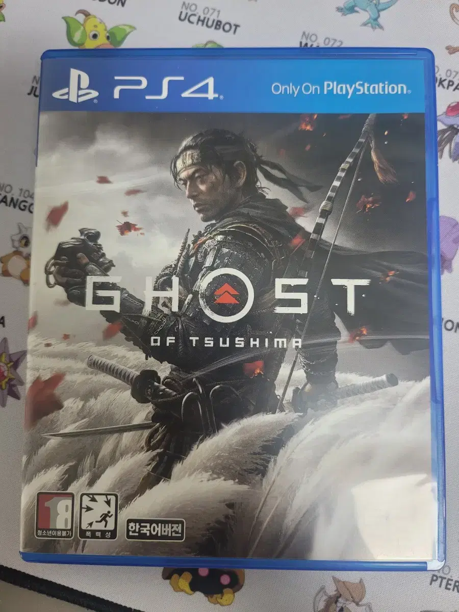 고스트오브쓰시마 ps4 택포 3만 팝니다.