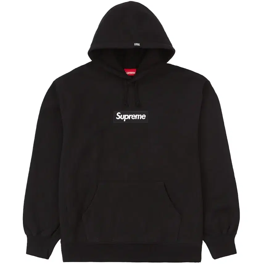 슈프림 박스 로고 후디 블랙 2021 Supreme Box Logo