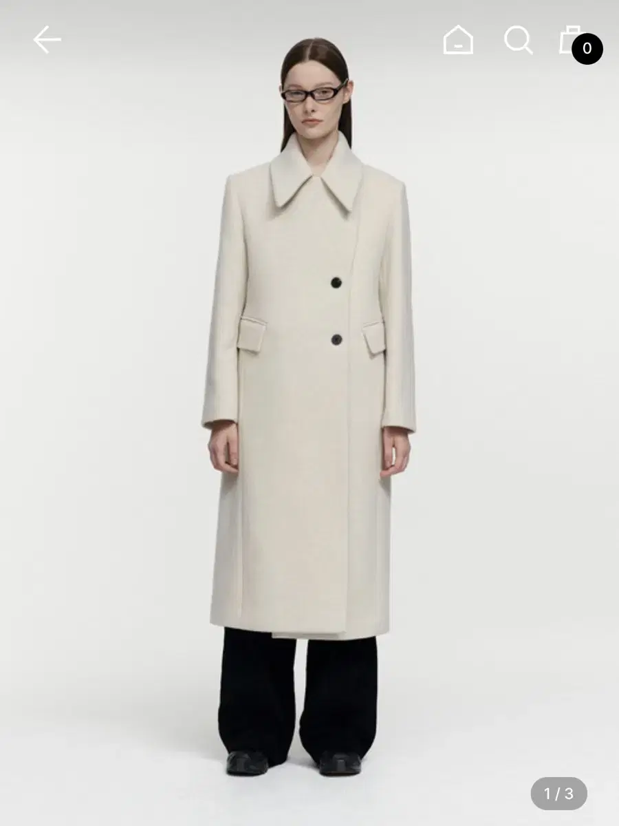 BURMULA Lined wool coat 버뮬라 롱코트