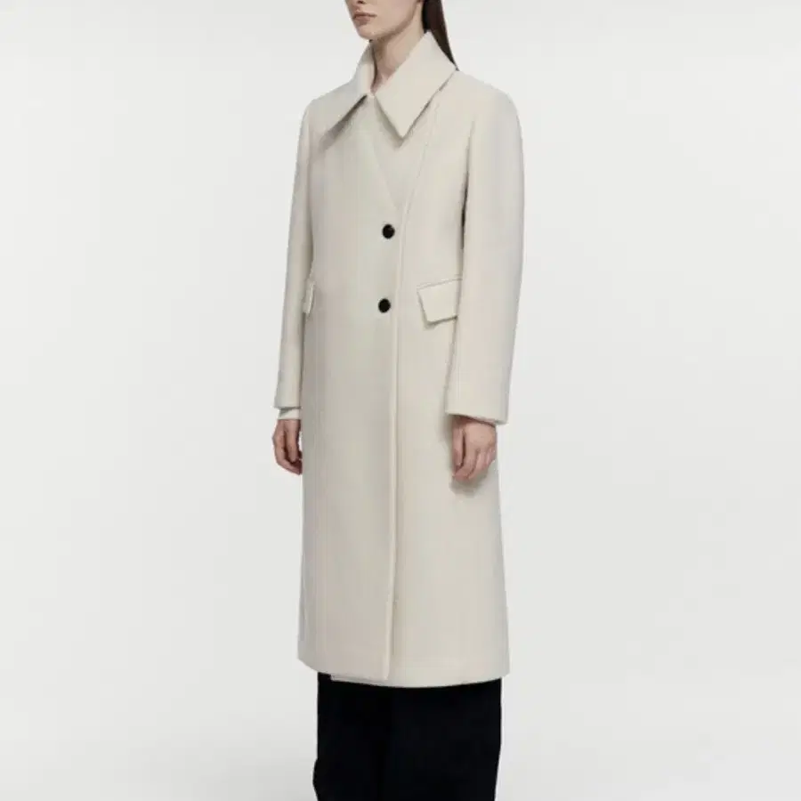 BURMULA Lined wool coat 버뮬라 롱코트