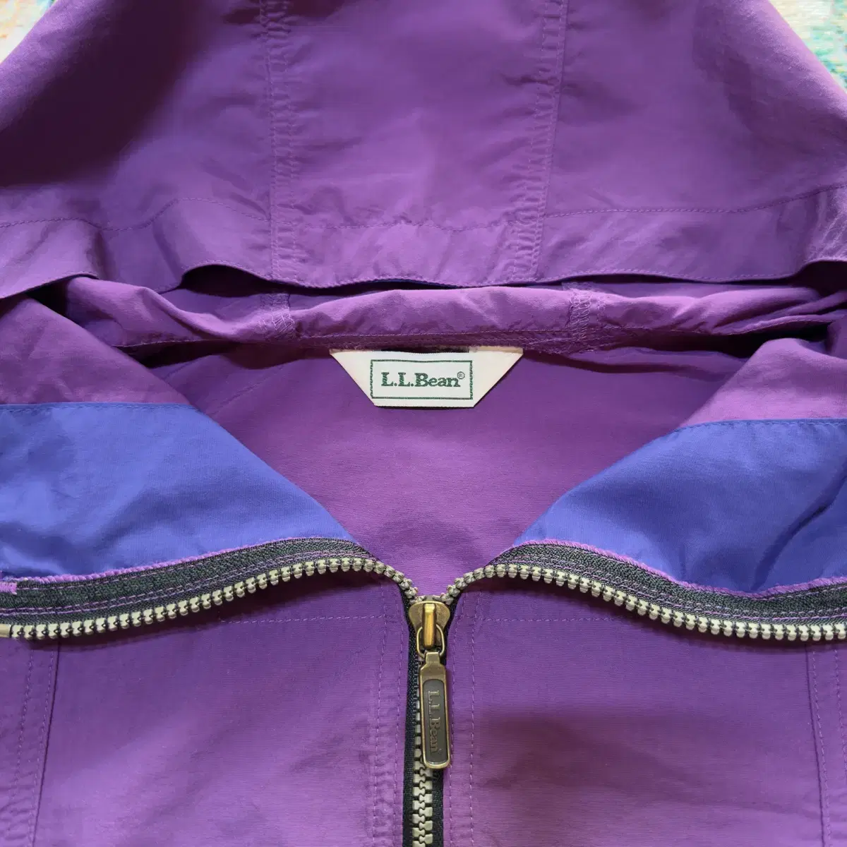 90s USA L.L.Bean anorak Windbreaker