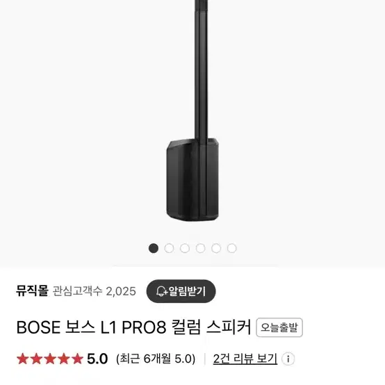 보스 L1 PRO8 컬럼스피커