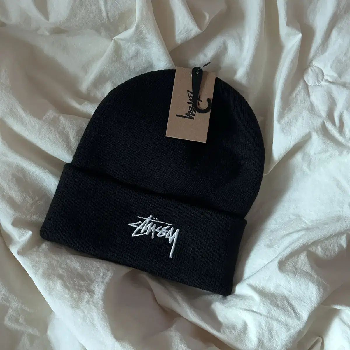 stussy 스투시 스탁 커프 비니 새상품