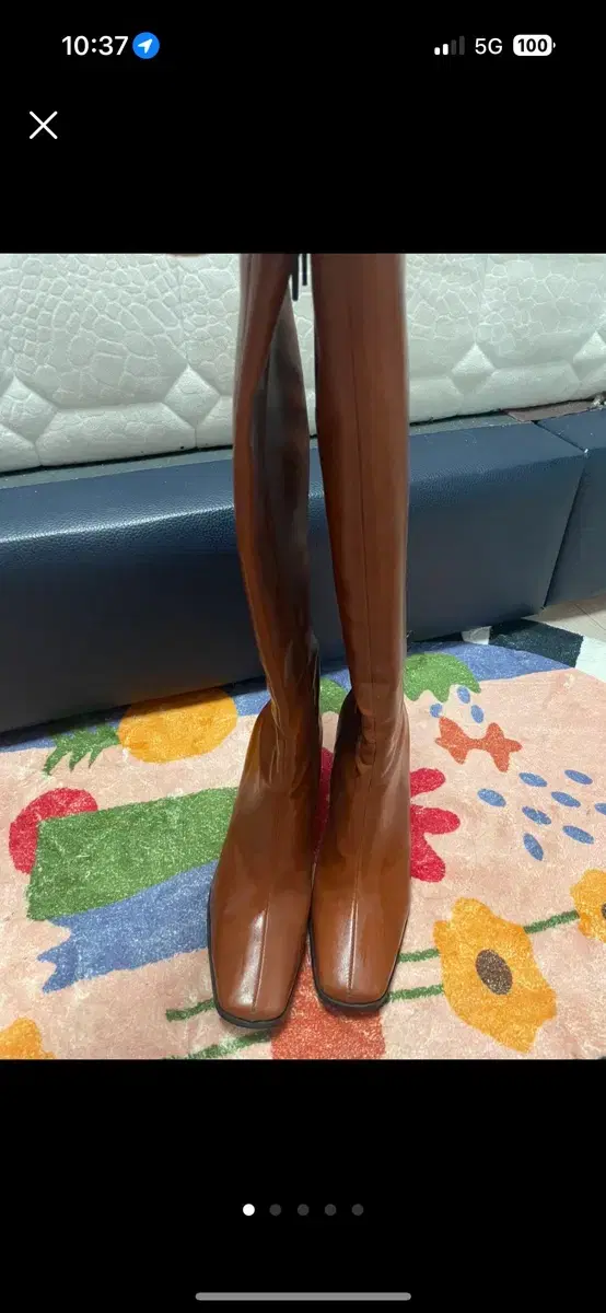 부츠힐 9cm 225사이즈