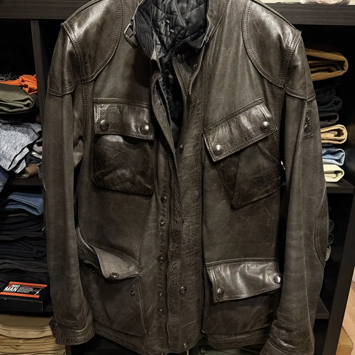 벨스타프 팬더 Leather Jacket, 46size