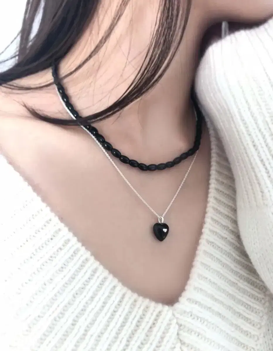 오솔 love necklace