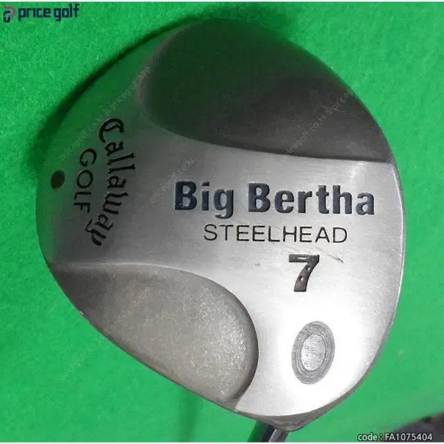 여성용 캘러웨이 Big Bertha 스틸헤드 7번 우드