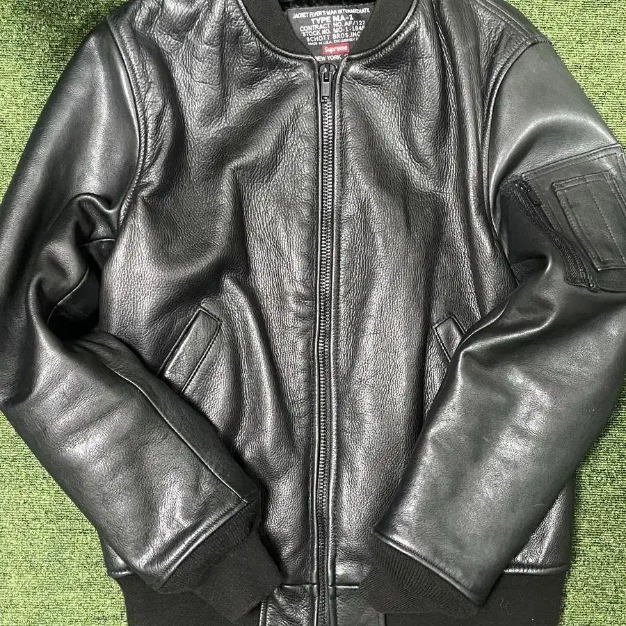 슈프림 스콧 레더 자켓 supreme schott leather