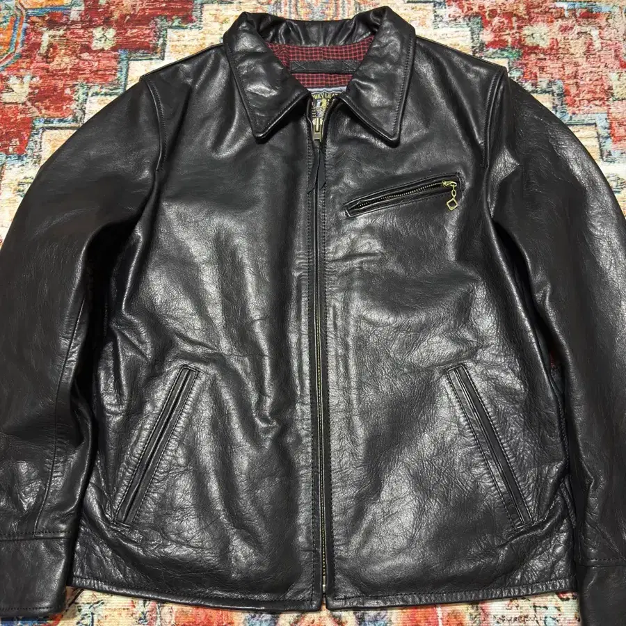 1930s horsehide leather jacket