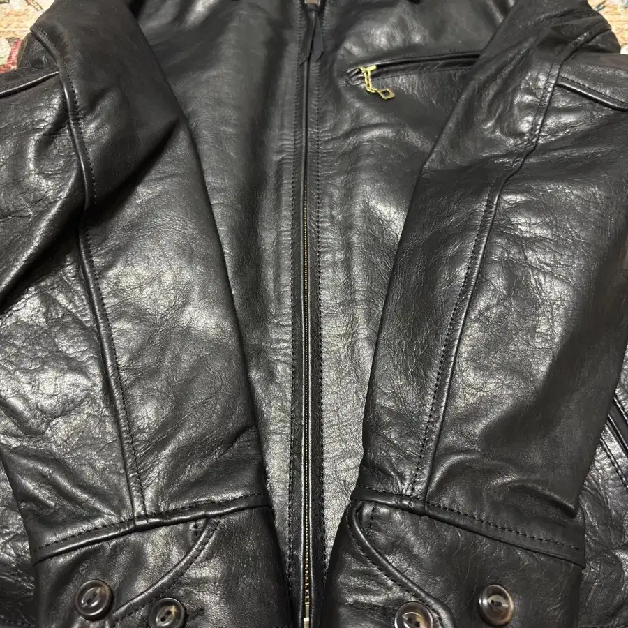 1930s horsehide leather jacket