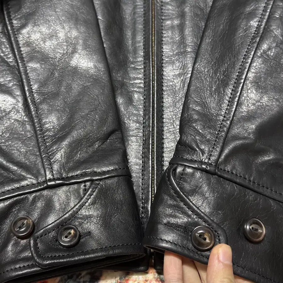 1930s horsehide leather jacket