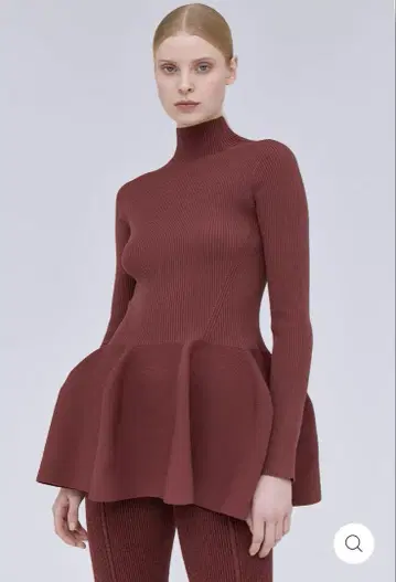 CFCL POTTERY GLITTER MOCKNECK TOP