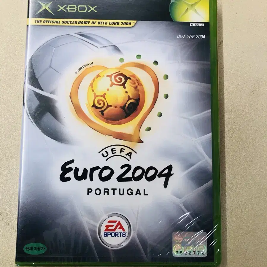 XBOX UEFA EURO 2004 미개봉 새제품