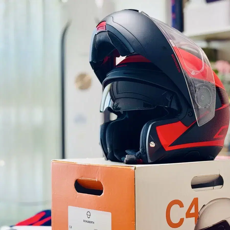 슈베르트Schuberth C4헬멧 RESONANCE RED/size61