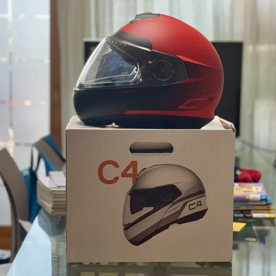 슈베르트Schuberth C4헬멧 RESONANCE RED/size61