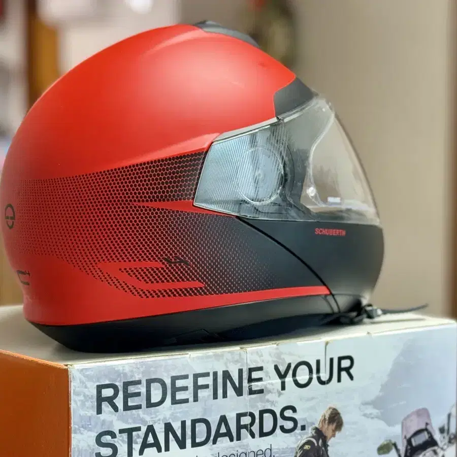 슈베르트Schuberth C4헬멧 RESONANCE RED/size61