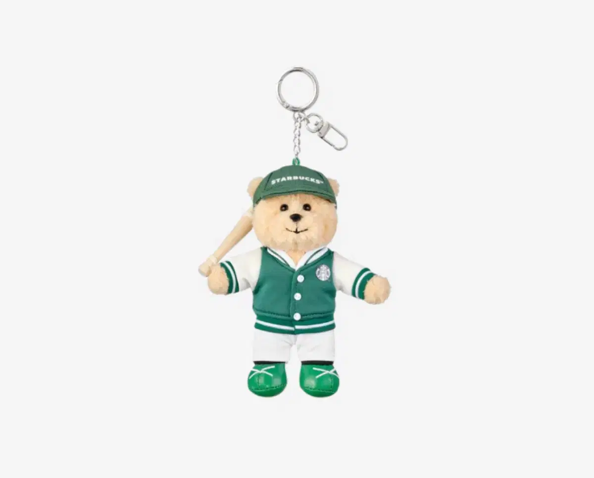 Starbucks Baseball Bearista Key Chain Batsman sealed Cost Transfer