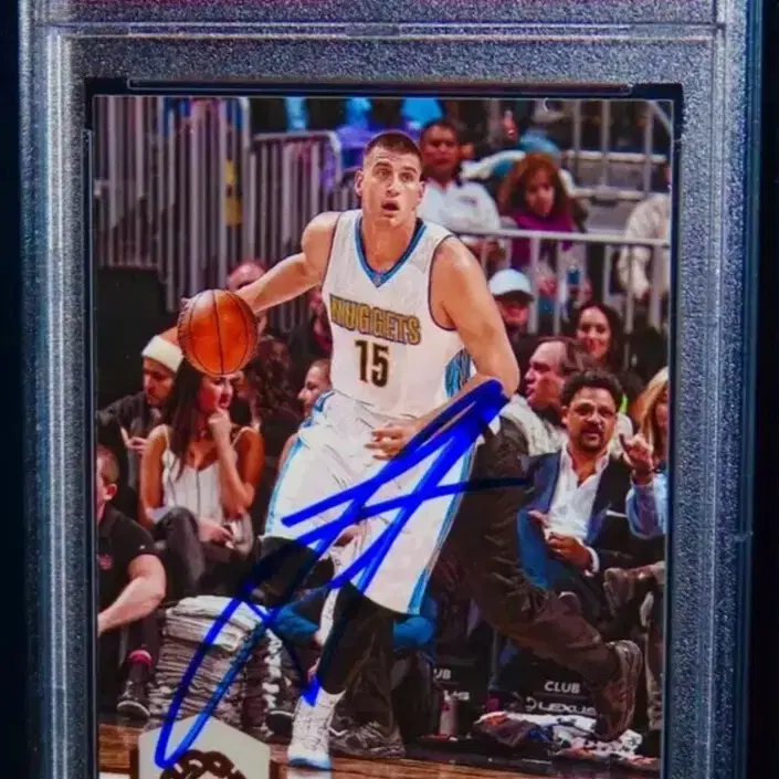 2016 PANINI NIKOLA JOKIC AUTO SIGNED PSA