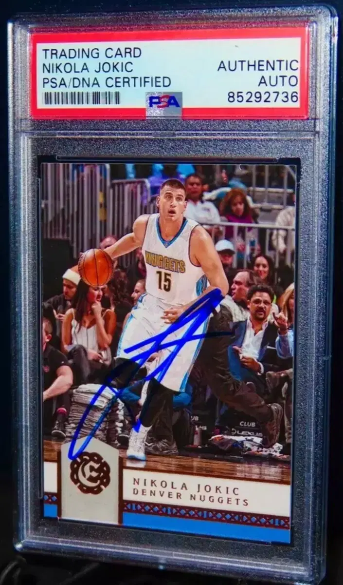 2016 PANINI NIKOLA JOKIC AUTO SIGNED PSA