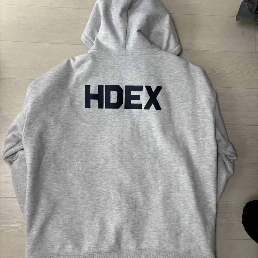 HDEX 백로고 후드집업 xl