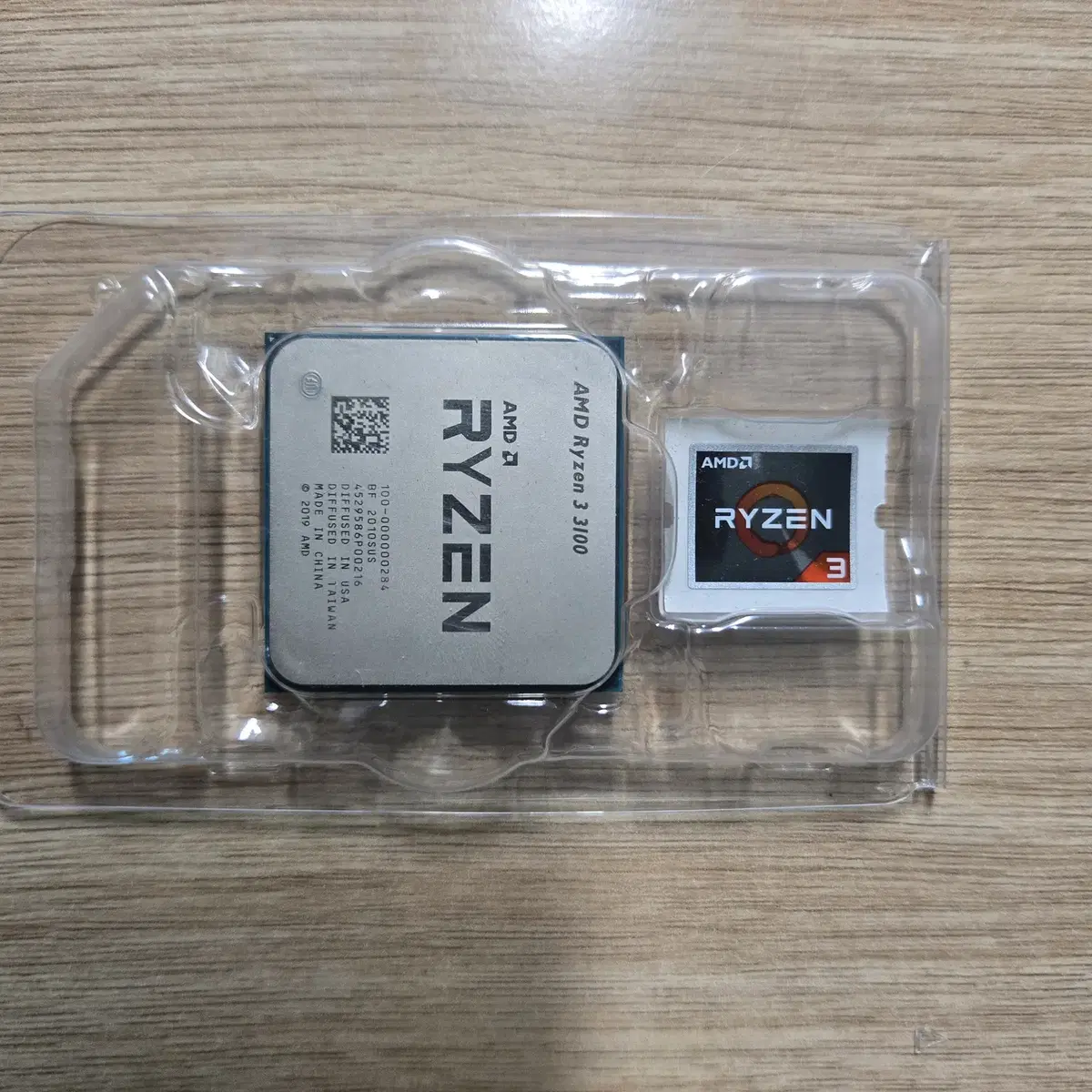 AMD Ryzen 3 3100