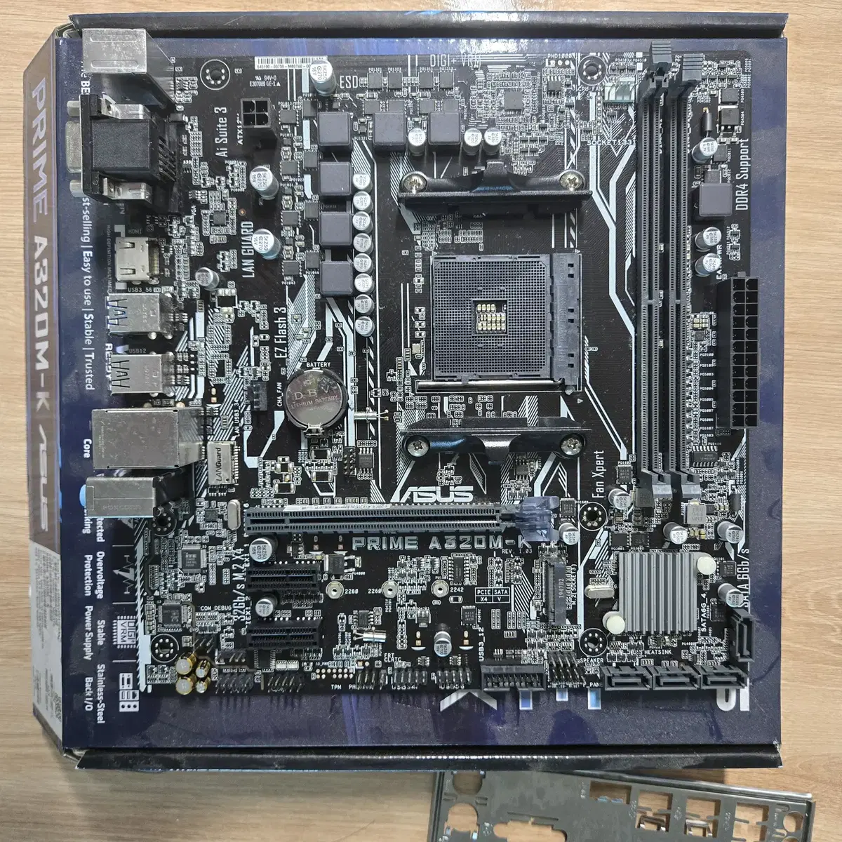 ASUS PRIME A320M-K 메인보드