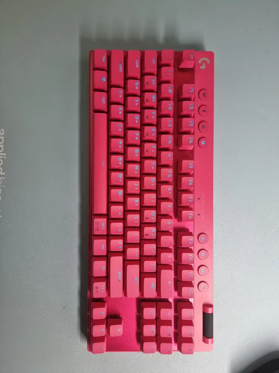 로지텍 G PRO TKL 무선 개이밍 키보드