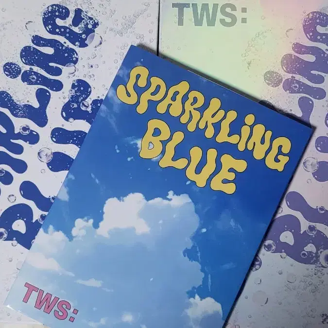 투어스 TWS SPARKLING BLUE 앨범 판매 포카 있음