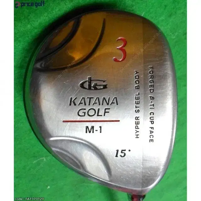 정품 KATANA M-1 15도 3번 우드