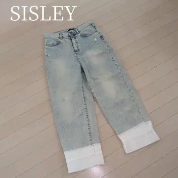 SISLEY 데님 팬츠