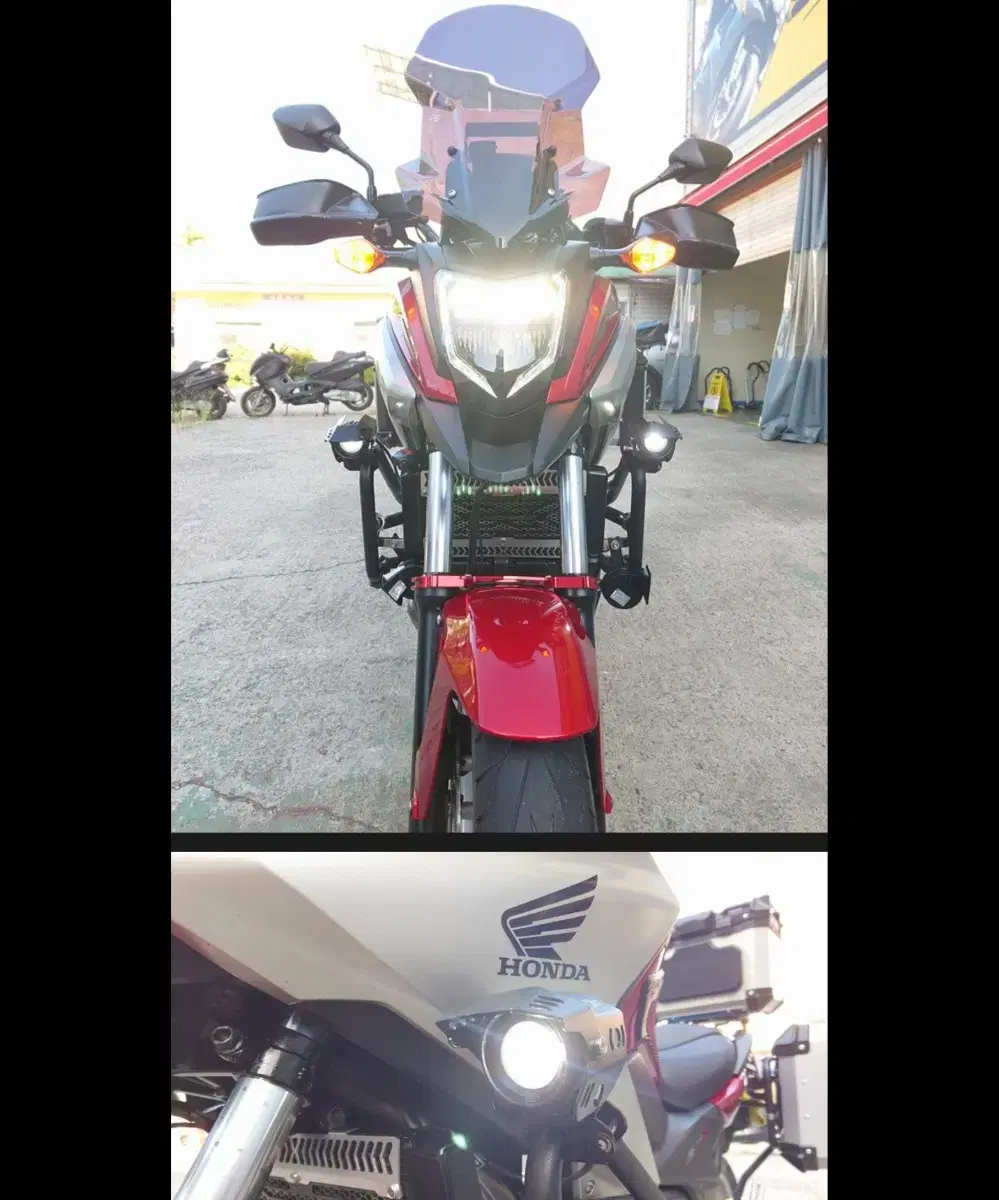 16년 nc750x dct (led라이트버전)