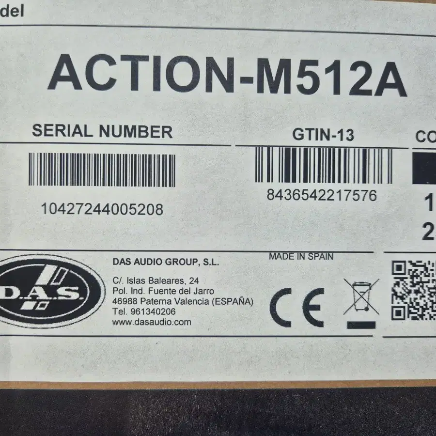 D.A.S ACTION-M512A