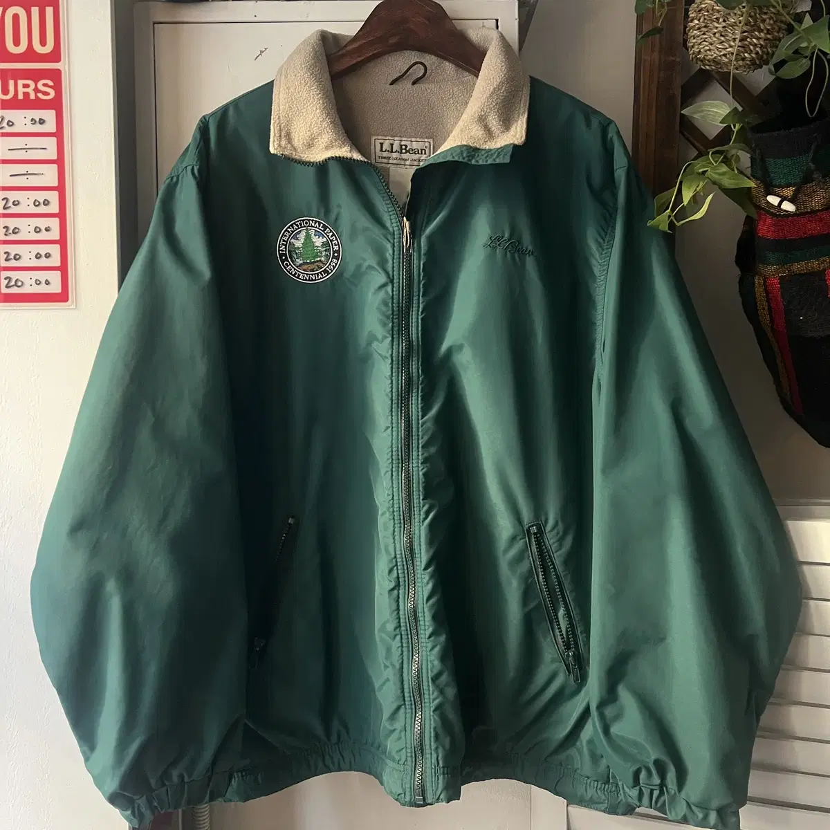 [XL]90's L.L.Bean USA 쓰리 시즌 플라이트 자켓