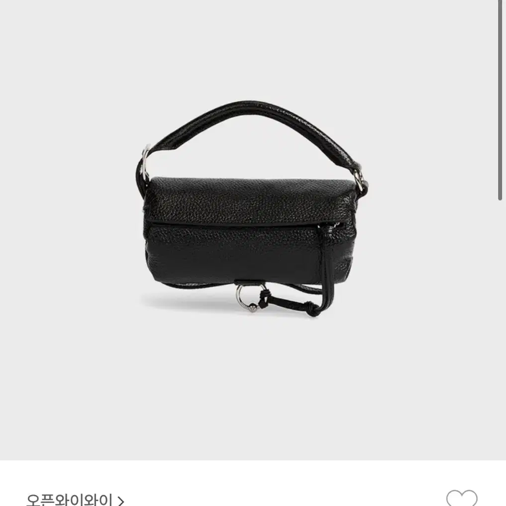 Open yy 오픈와이와이 pillow handle mini bag