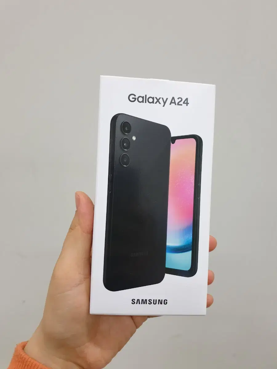 Same-day delivery Galaxy A24 128GB Black S-Class Full Box Busan Used Phone