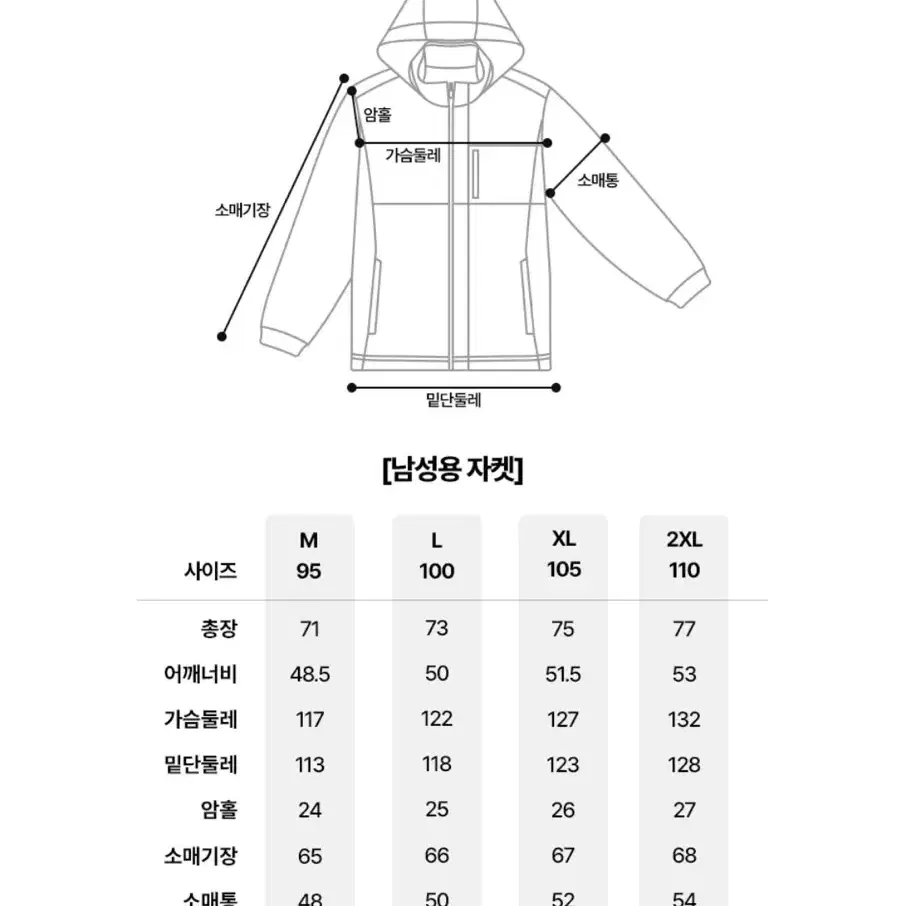 몽벨 바람막이 네이비 L