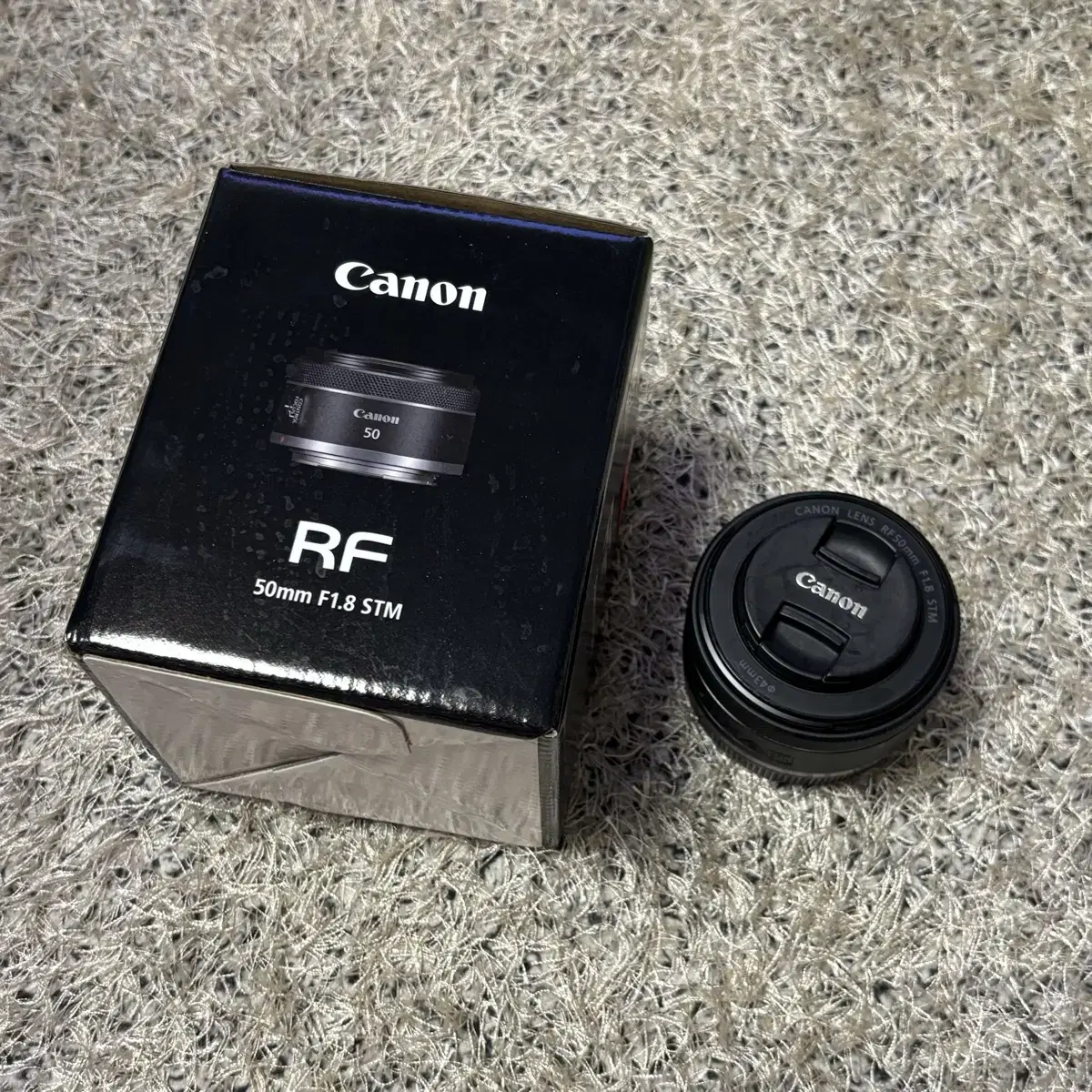 캐논 RF 50mm F1.8 STM 알쩜팔 렌즈