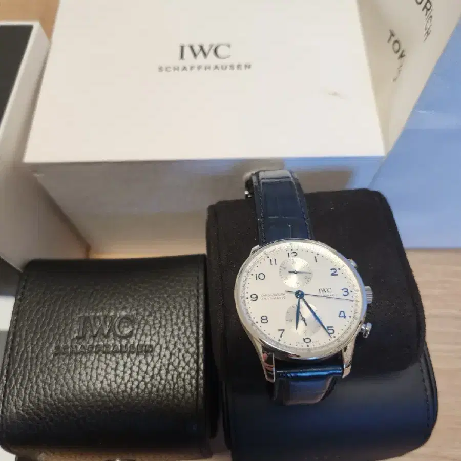 IWC 포르투기저 371605 블루핸즈 신형모델 풀박스 판매