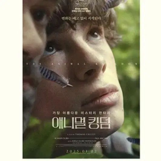 애니멀킹덤  국내 1차 포스터 cgv 특전 굿즈