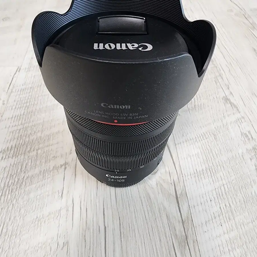 캐논 RF24-105mm F4L IS 이사백오 렌즈 팜