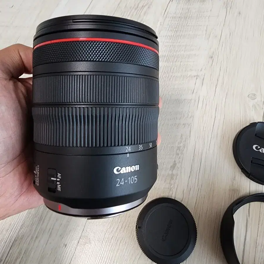 캐논 RF24-105mm F4L IS 이사백오 렌즈 팜