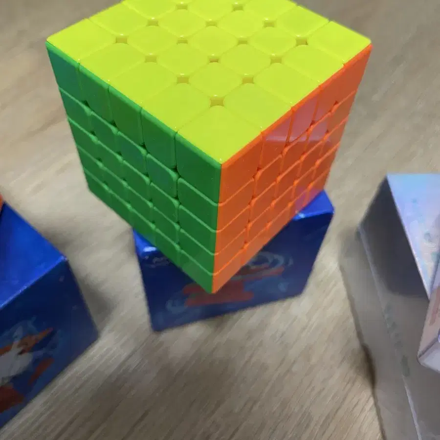 큐브 2x2, 3x3, 4x4, 5x5