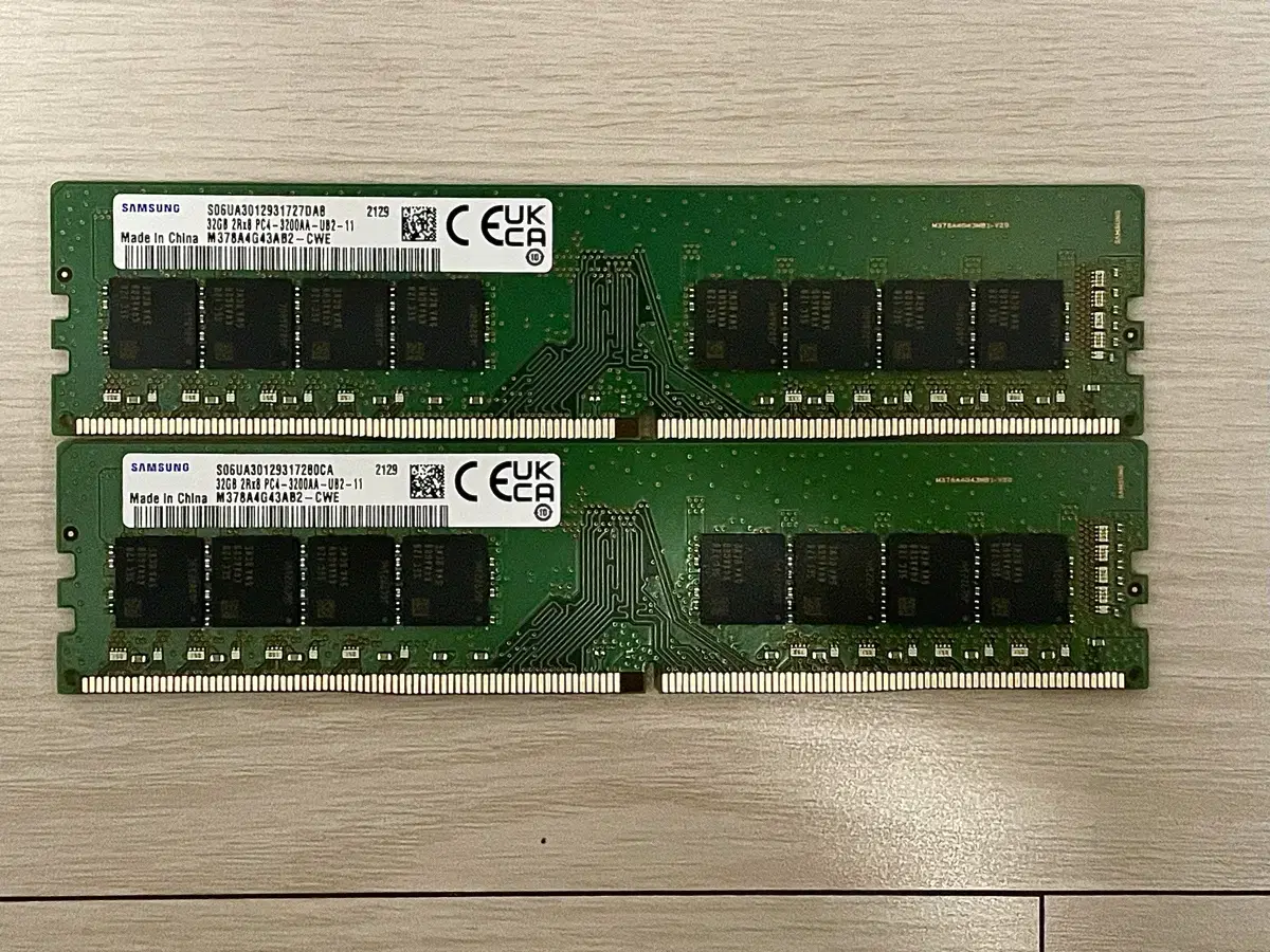 삼성 DDR4 32G 램 RAM 데스크탑 본체용 32기가