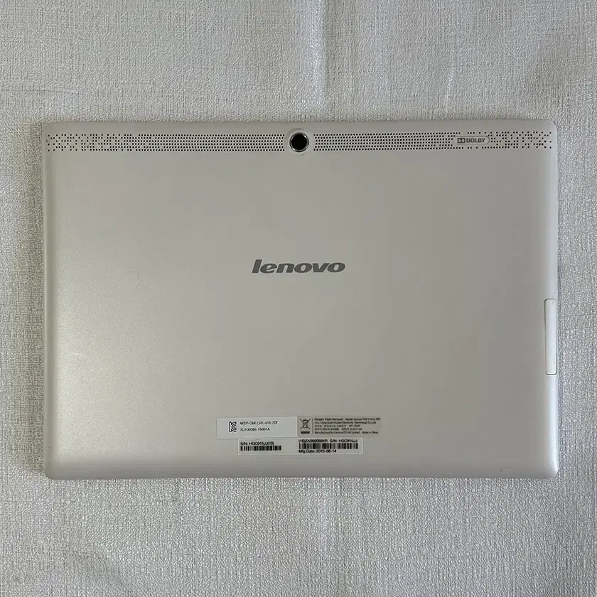 LENOVO 레노버 탭2 / A10-70F 16GB 중고 태블릿