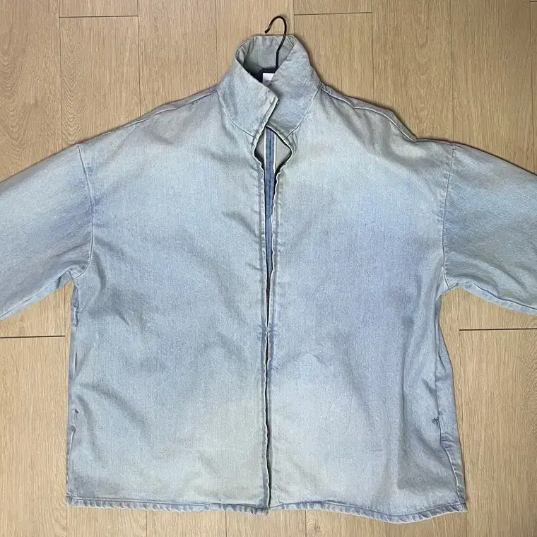 FEAR OF GOD full zip denim shirt